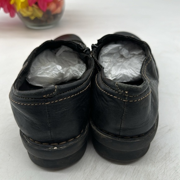 Clarks Brown Leather Slip On Loafer Size 8 BLO5527 - Picture 3 of 7